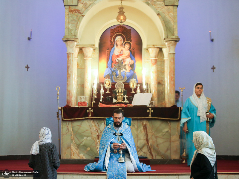 مراسم بزرگداشت سی و هفتمین سالگرد ارتحال ملکوتی امام خمینی (ره) در کلیسای سرکیس مقدس