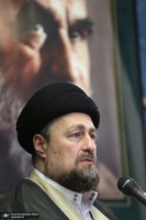 دیدار استاندار تهران و مدیران استان با سید حسن خمینی