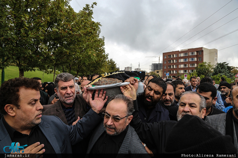 مراسم تشییع مرحوم داود احمدی نژاد 