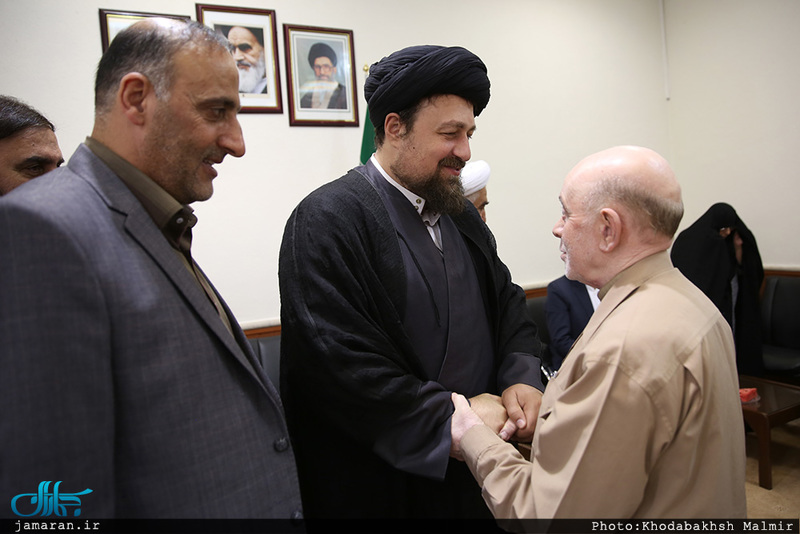 دیدار اعضای شورای مرکزی حزب موتلفه اسلامی با سید حسن خمینی 