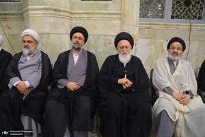 مراسم چهلمین روز ارتحال آیت الله العظمی شبیری زنجانی (ره)