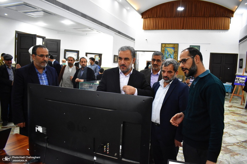 مراسم اختتامیه نمایشگاه قرآن کریم استان قم در مجتمع فرهنگی یادگار امام‎