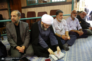 مراسم تجدید بیعت جهادگران با رهبر انقلاب در حسینیه جماران
