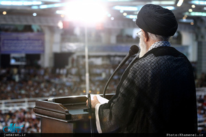 اقامه نماز عید سعید فطر به امامت رهبر انقلاب اسلامی