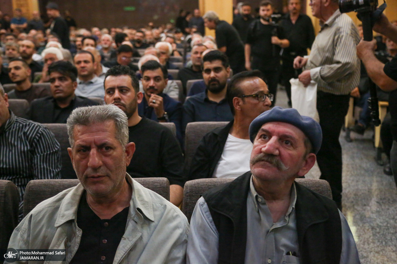 مراسم ختم اکبر عبدی