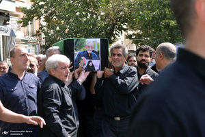 مراسم تشییع سیدعلی صنیع خانی از مسجد الرسول (ص) نازی آباد