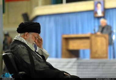 مراسم سوگواری مولای متقیان امام علی(ع)  با حضور رهبر معظم انقلاب 