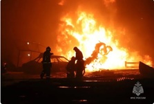 انفجار بزرگ و  مرموز در یک خط لوله گاز روسیه