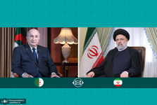 رئیسی به رئیس جمهور الجزایر پیام داد