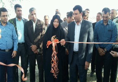 یک طرح آبیاری نوین در آوج افتتاح شد
