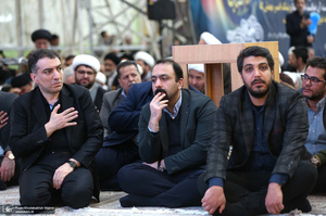 مراسم چهاردهمین سالگرد رحلت همسر امام خمینی و سی‌امین سالگرد ارتحال مرحوم حاج سیداحمد خمینی (ره)