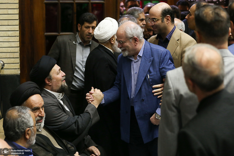 مراسم ختم احمد ناطق نوری