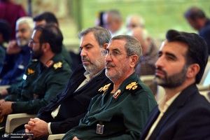 تجدید میثاق خانواده معظم شهدای سازمان حفاظت اطلاعات سپاه با آرمان های حضرت امام خمینی (س)