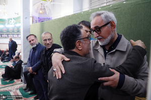 مراسم تشییع برادر سید مصطفی تاجزاده