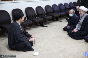 دیدار نوروزی سید حسن خمینی با کارکنان موسسه تنظیم و نشر آثار امام خمینی (س)