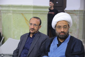 مراسم شب سالگرد شهادت امام صادق(ع) و بزرگداشت رهبر شهید انقلاب از سوی سید حسن خمینی