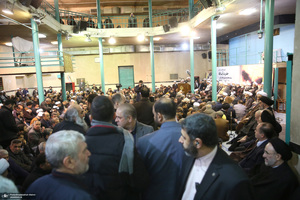 مراسم سالگرد رحلت آیت‌الله سید محمد موسوی بجنوردی در حسینیه جماران  -2