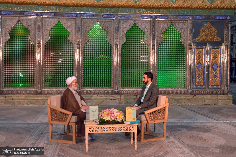 پشت صحنه برنامه«مصباح» در حرم مطهر امام خمینی