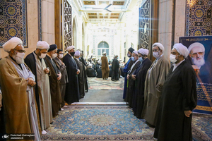 مراسم اربعین علامه حسن زاده آملی(ره) در قم