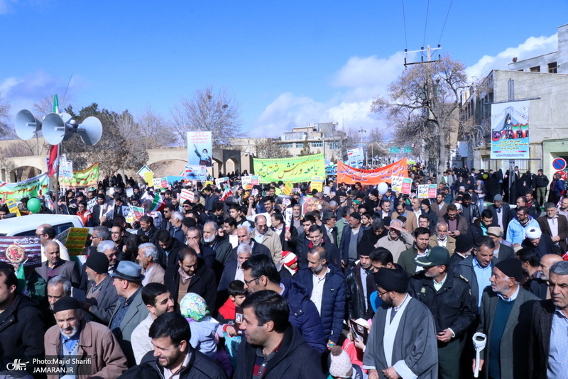 راهپیمایی باشکوه 22 بهمن در خمین-7