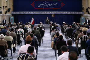 دیدار دست‌اندرکاران کنگره شهدای جامعه عشایری کشور با رهبر معظم انقلاب