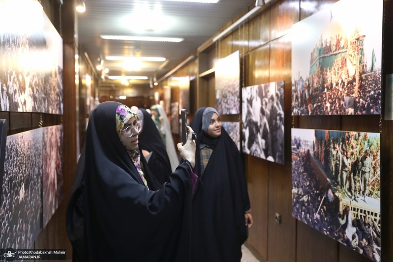 بازدید جمعی از اعضای باشگاه منتظران بنیاد حضرت مهدی موعود (عج) از جماران