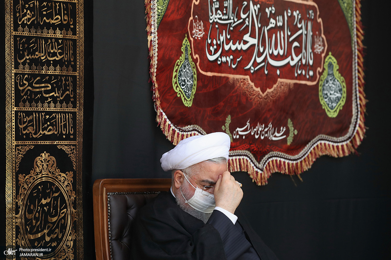 مراسم عزاداری حضرت سید الشهدا(ع) با حضور روحانی