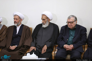دیدار اعضای ستاد نکوداشت علامه محمدتقی جعفری با رهبر معظم انقلاب 
