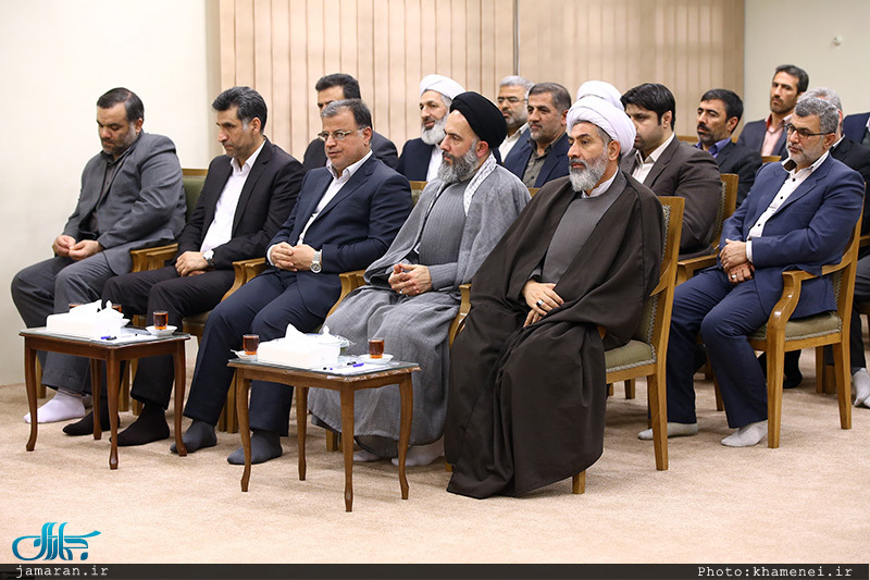 دیدار اعضای ستاد بزرگداشت چهارهزار شهید استان گلستان با رهبر معظم انقلاب 