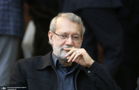 مراسم چهلمین روز در گذشت نوه قدرت الله علیخانی در حرم مطهره امام خمینی (س) - علی لاریجانی پرتره علی لاریجانی پرتره لاریجانی