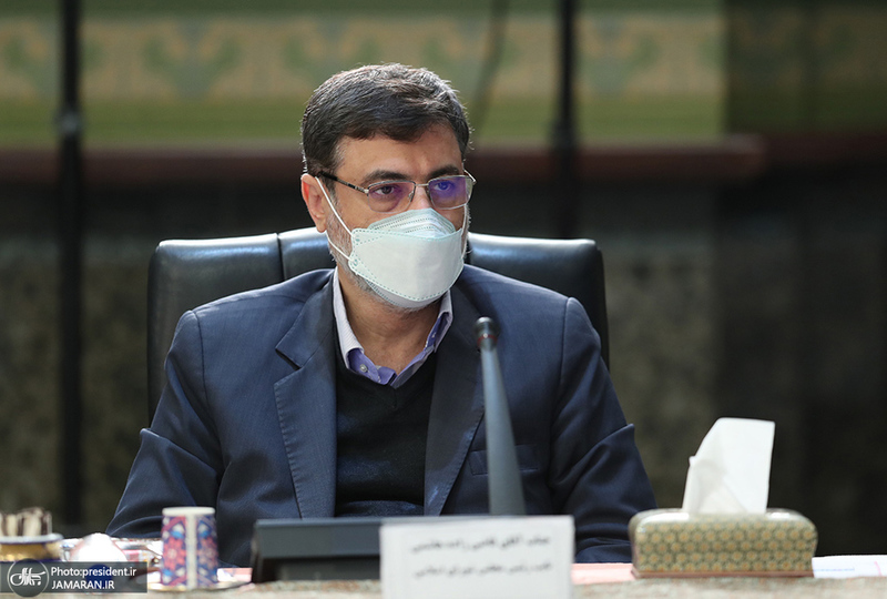جلسه ستاد ملی مقابله با کرونا- 25 بهمن - قاضی زاده هاشمی