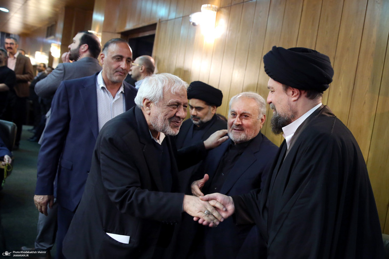 مراسم چهلمین روز درگذشت آیت الله بجنوردی در دائره المعارف بزرگ اسلامی - 2