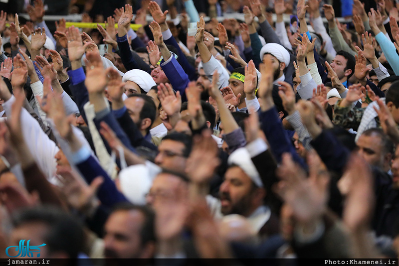 سخنرانی رهبر معظم انقلاب در اجتماع عظیم زائران و مجاوران حرم رضوی