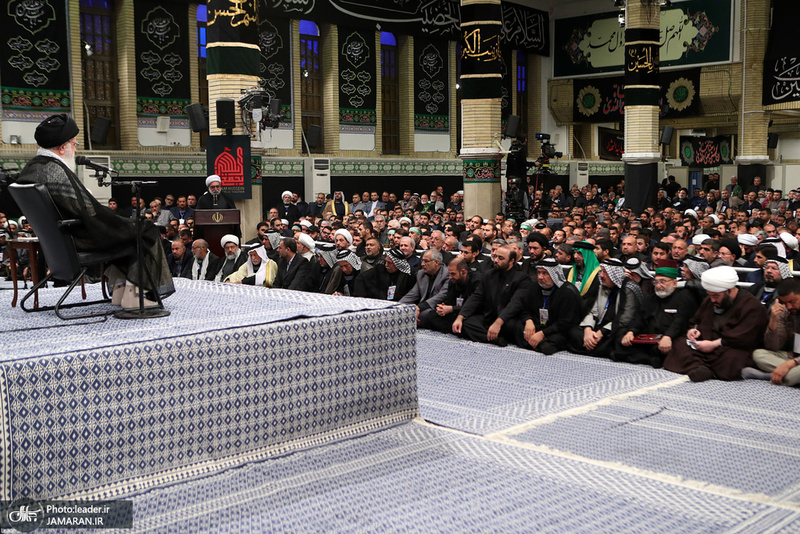 دیدار جمعی از موکب‌داران عراقی با رهبر معظم انقلاب