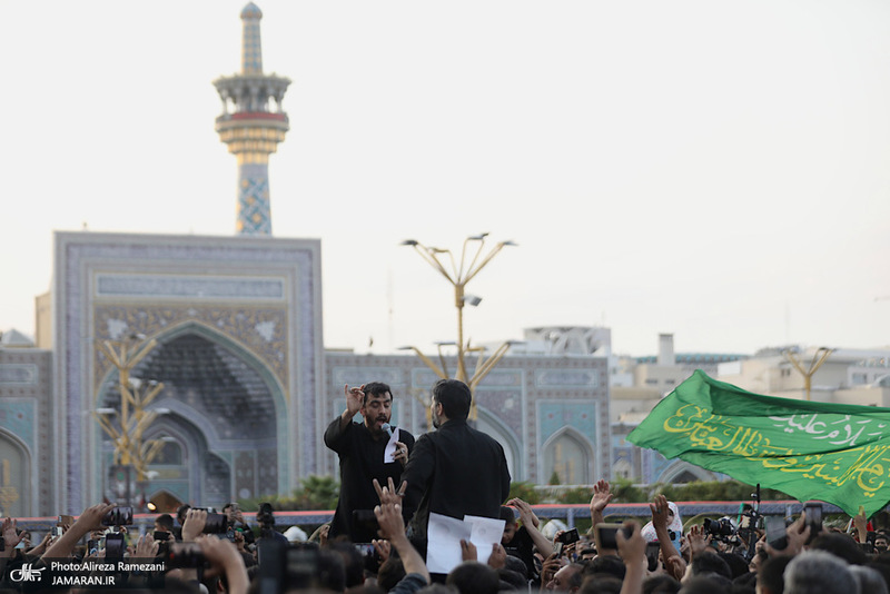 آيين چهار پایه خوانی در روز شهادت امام رضا (ع)
