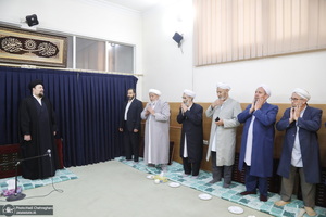 دیدار جمعی از اهالی اهل سنت استان گلستان با سید حسن خمینی