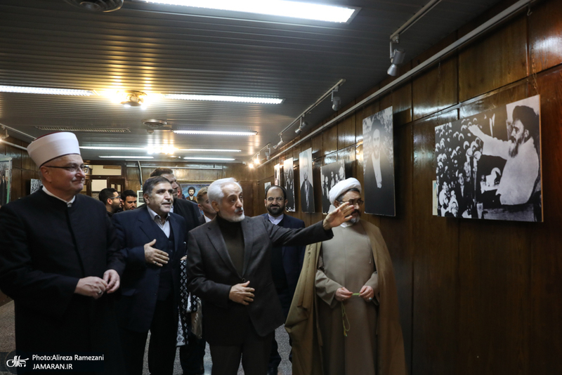 بازدید مفتی اعظم کرواسی از حسینیه جماران