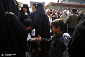 مراسم تحويل سال در آستان حضرت امام زاده صالح (ع)