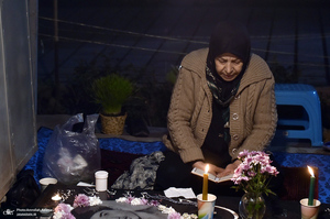 احیای شب بیست و یکم ماه رمضان در گلزار شهدای بهشت زهرا (س)