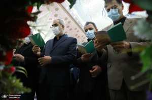 تجدید میثاق وزیر آموزش و پرورش و معاونان پرورشی و فرهنگی با آرمان های امام خمینی (س)