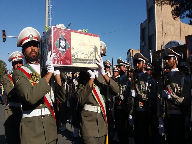 پیکر مطهر شهید لکزایی در بیرجند تشییع شد