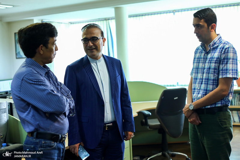 حضور رییس مرکز روابط عمومی و اطلاع رسانی وزارت ارتباطات در جماران