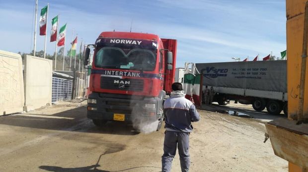 ورود کامیون‌های صادراتی به قصرشیرین از مسیر کمربندی مجاز است