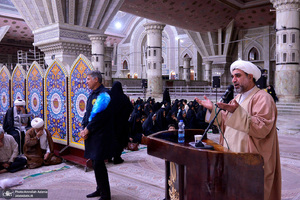 مراسم عزاداری شب شهادت امام جواد (ع) در حرم مطهر امام خمینی