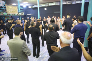 مراسم عزاداری کارکنان موسسه تنظیم ونشر آثار امام خمینی (س) به مناسبت دهه اول محرم