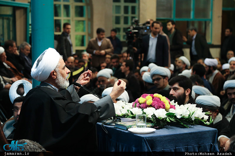 مراسم چهلمین روز درگذشت آیت الله العظمی موسوی اردبیلی(ره) در حسینیه جماران