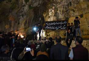 مراسم یادبود قربانیان سیل در شیراز