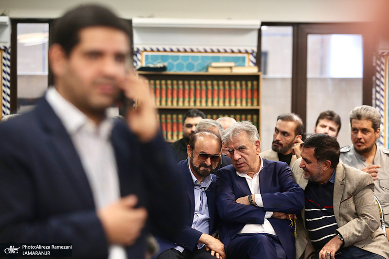 مراسم ختم برادر مرحوم آیت الله هاشمی رفسنجانی (ره)