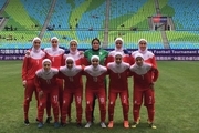 شکست تیم فوتبال دختران ایران مقابل روسیه