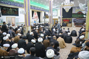 مراسم بزرگداشت برادر آیت الله فقیهی درقم